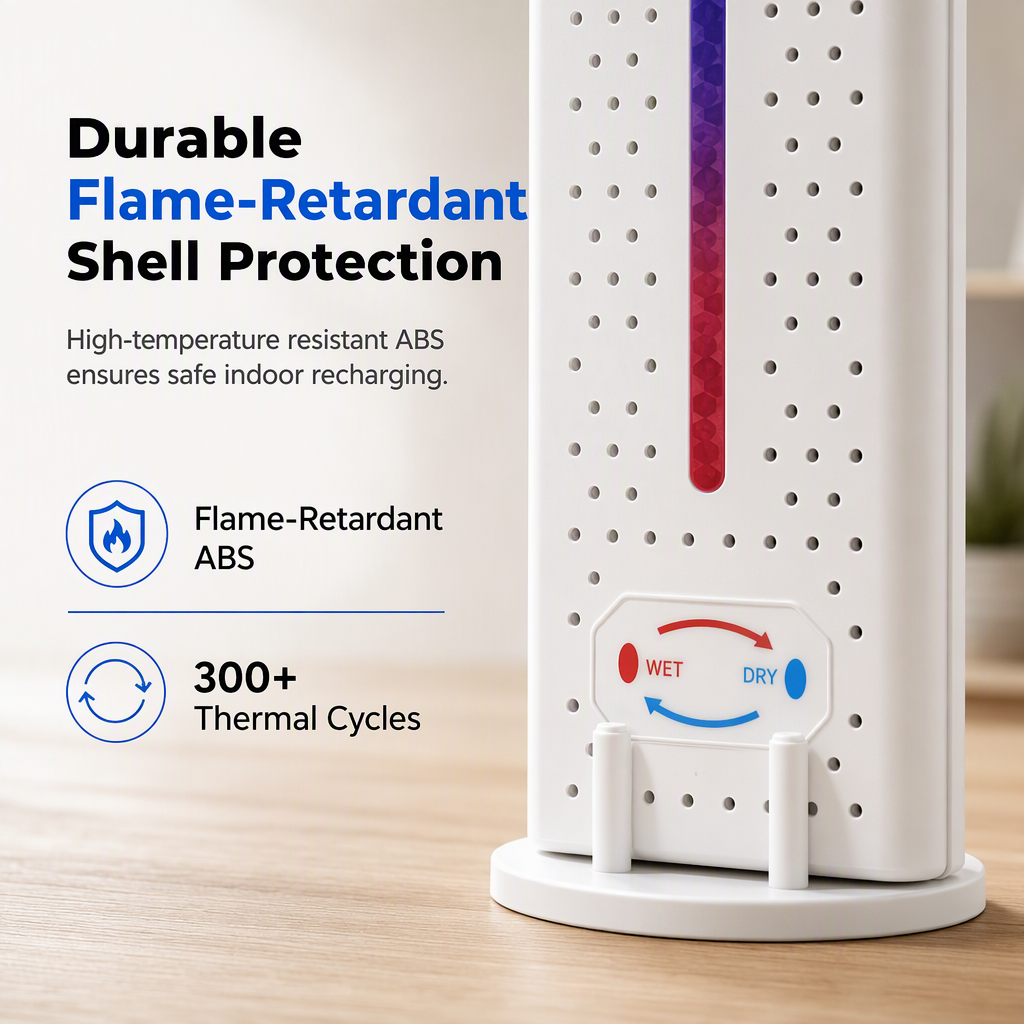 💧 Mini USB Portable Dehumidifier – Reusable Moisture Absorber for Small Spaces